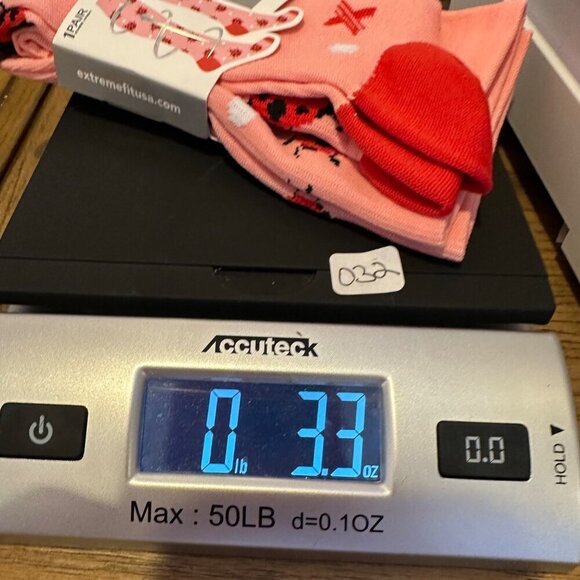 Extreme Fit Ladybug Compression Socks L/XL Knee High Supportive Pink Red Travel - Picture 11 of 11